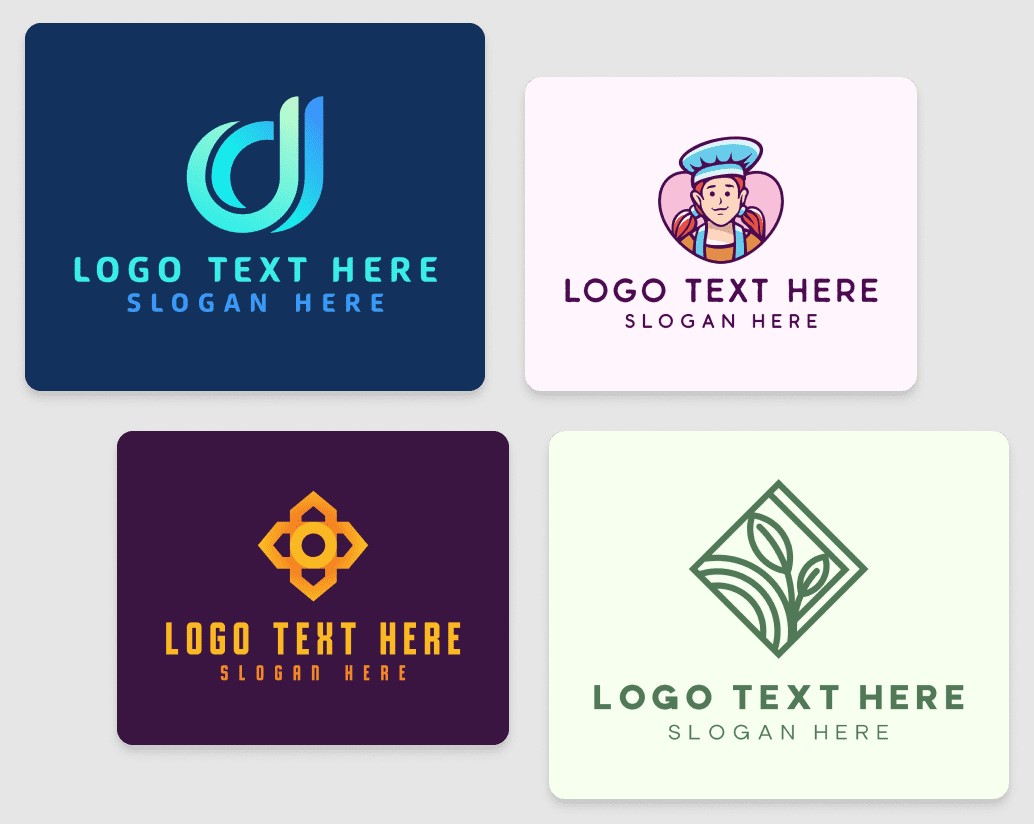 Professional logo design process and brand identity development